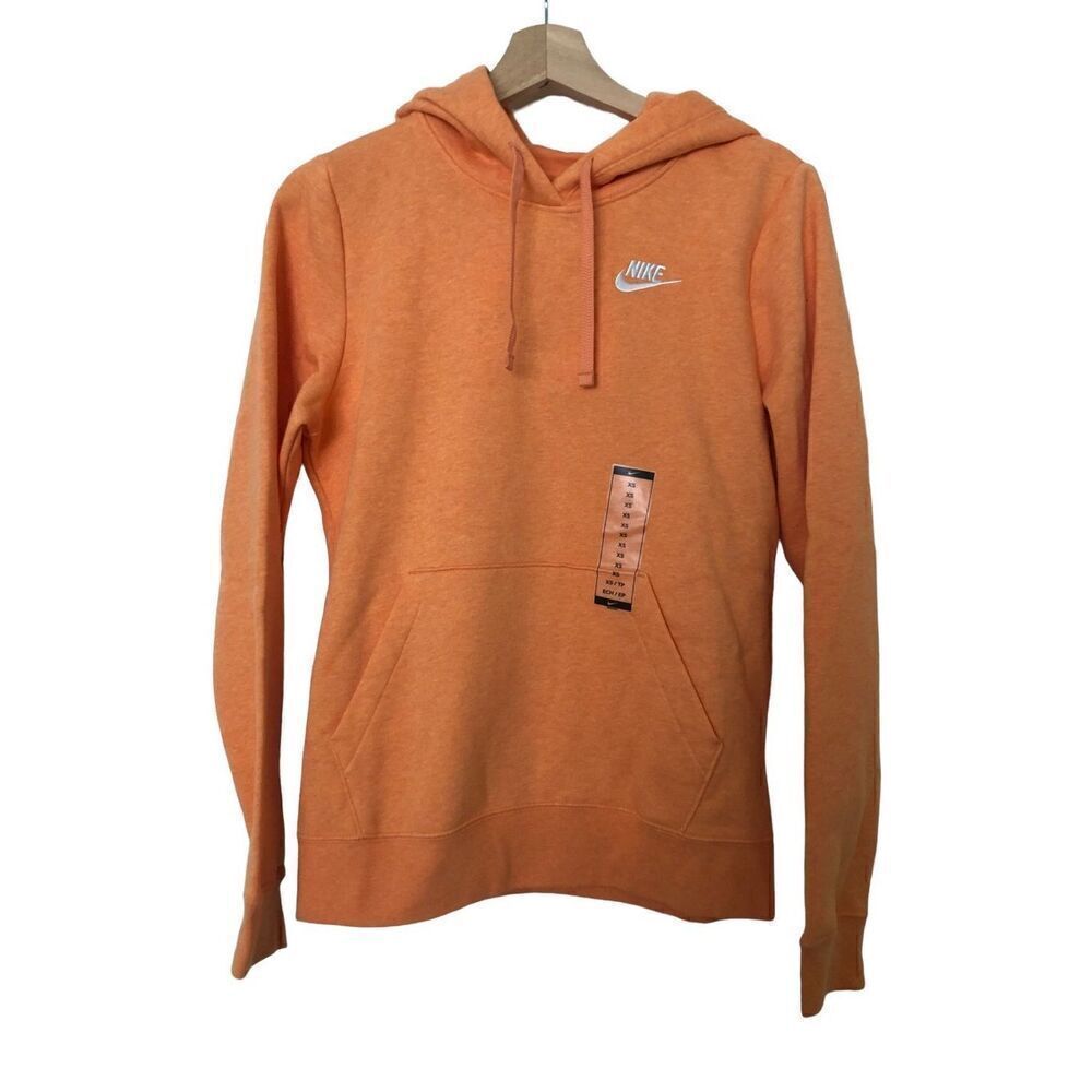 Nike Women’s Fleece Hoodie Orange Size XS